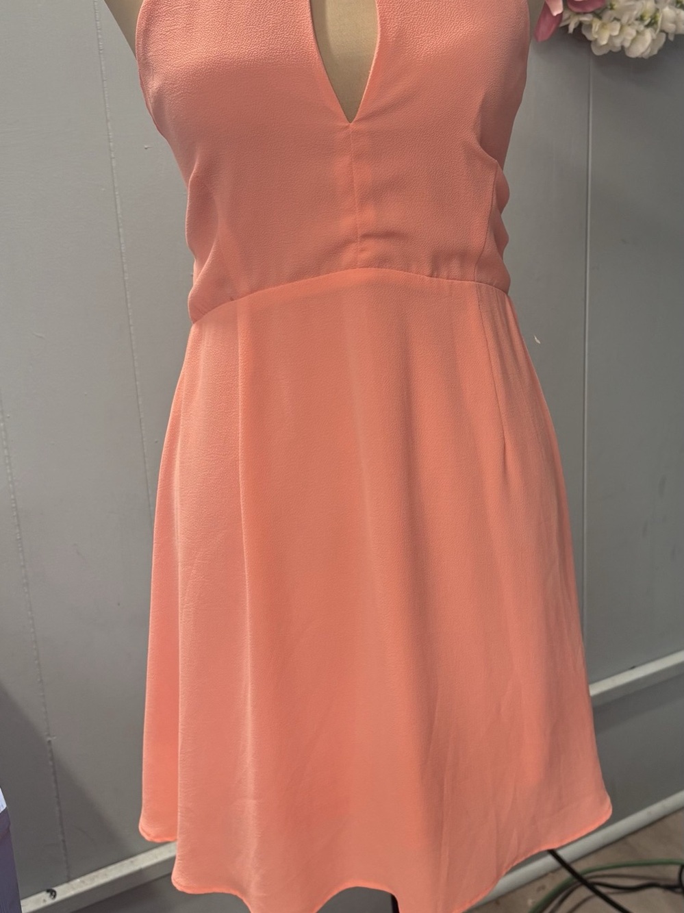 Illa Illa Pink Halter Mini Dress Like New